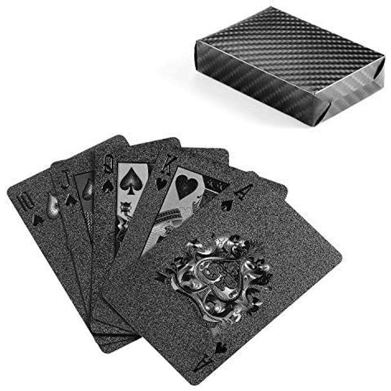 ブラック トランプ PLAYING CARDS 黒のトランプ 耐水性