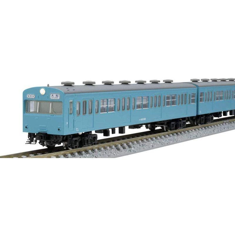 TOMIX Nゲージ 103系通勤電車 初期型非冷房車・スカイブルー 基本セット 3両 98399 鉄道模型 電車 Nゲージ 103系通勤電車 初期型非冷房車 スカイブルー 基本セット 3両 鉄道模型 電車