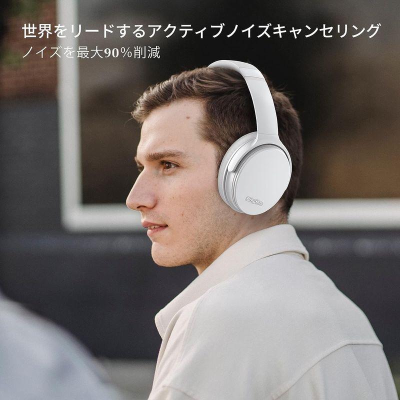 流行のアイテム Srhythm NC35 ノイズキャンセリングヘッドホン ワイヤレス Bluetooth 5.3 ヘッドホン 急速充電 オーバーイヤー型 ヘ