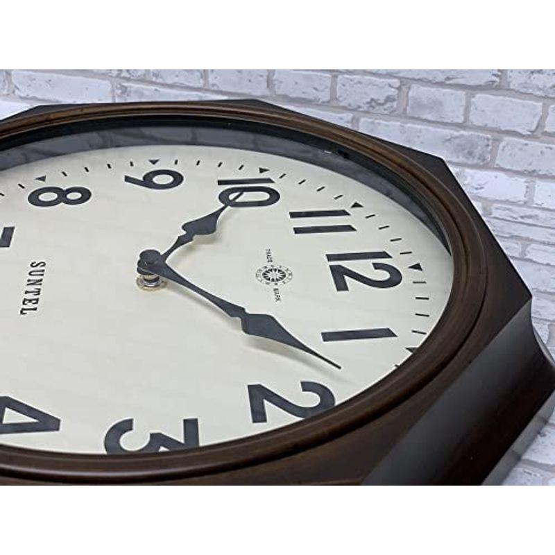 大人気の さんてる 壁掛 置時計 電波時計 Sr 23dbk Fucoa Cl