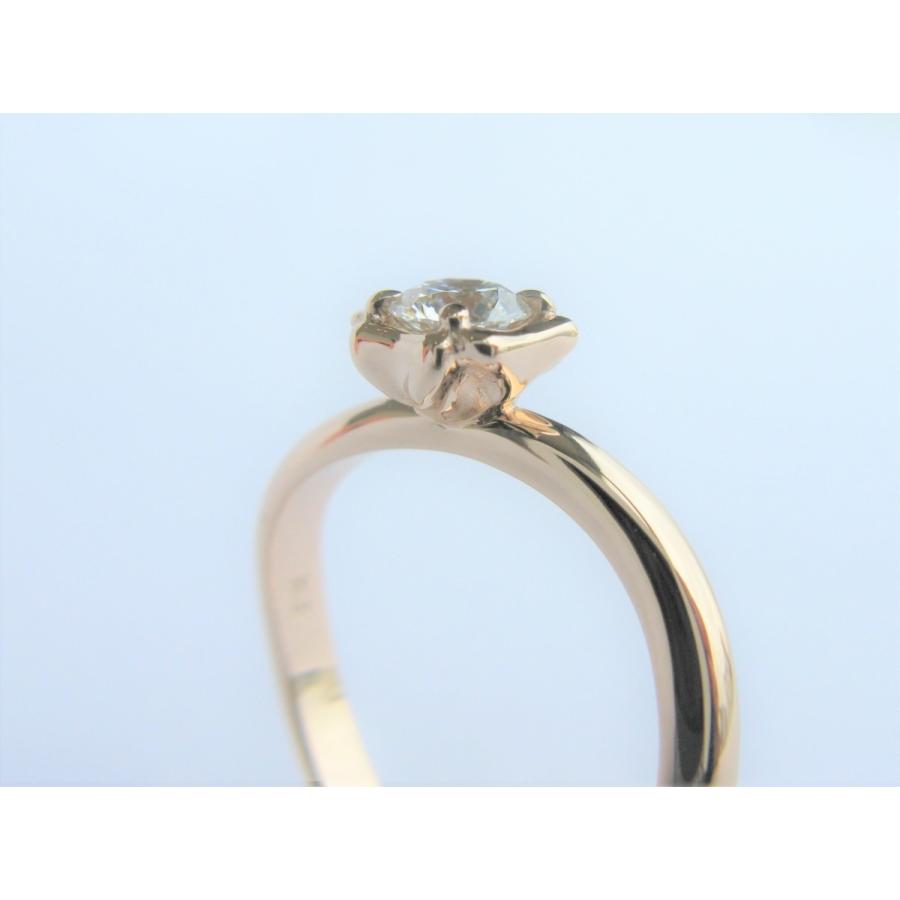 K18PG ハナミズキ ダイヤモンドリング |  | 04