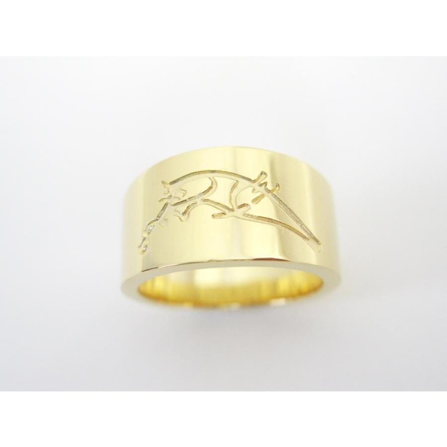 織田信長公 K18麒麟の花押 リング |  | 01