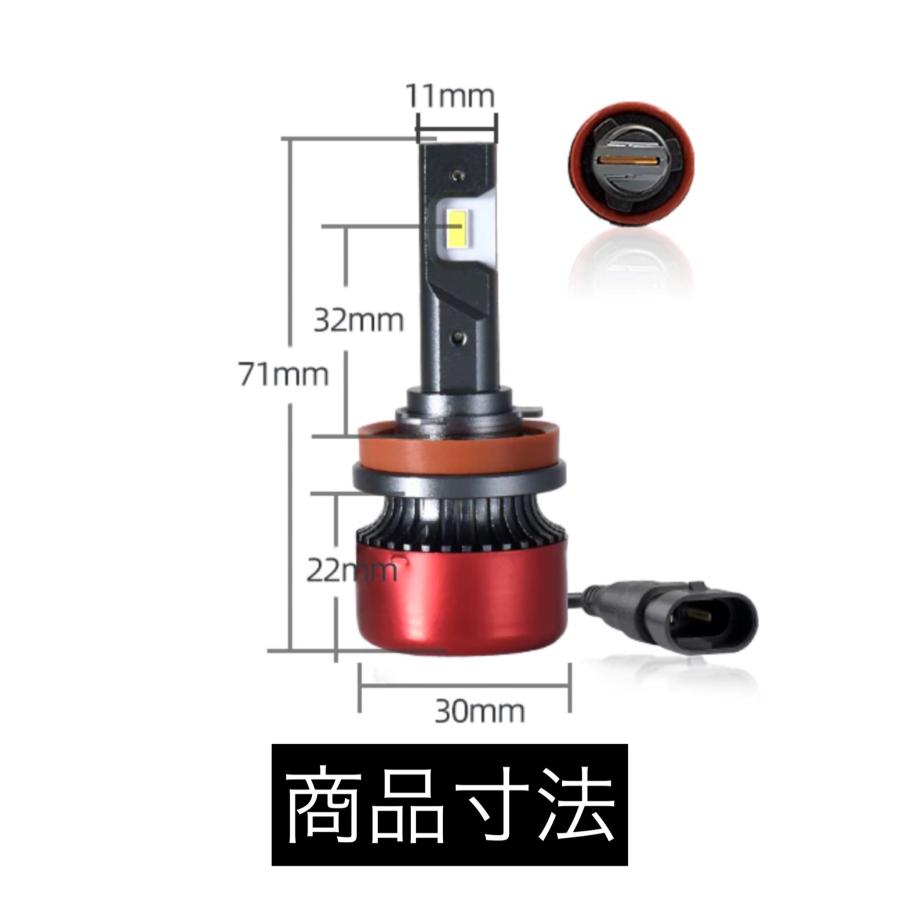 H8 H11 H16 HB4 LED イエロー フォグランプ H3 H7 黄色 爆光 後付け