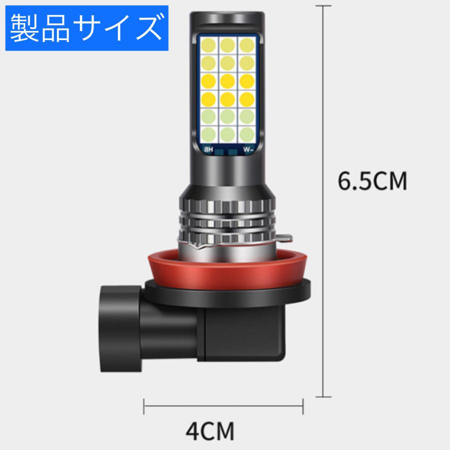 フォグランプ LED 3色切り替え フォグ H8 H9 H11 H16jp HB4 H3 フォグランプ LED 3色切り替え フォグ H8 H9 H11 H16jp HB4 H3
