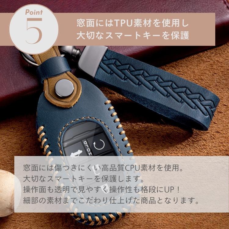 ホンダ（HONDA） キーケース 窓付き 本革 NBOX 新型 JF5 JF6 Nボックス