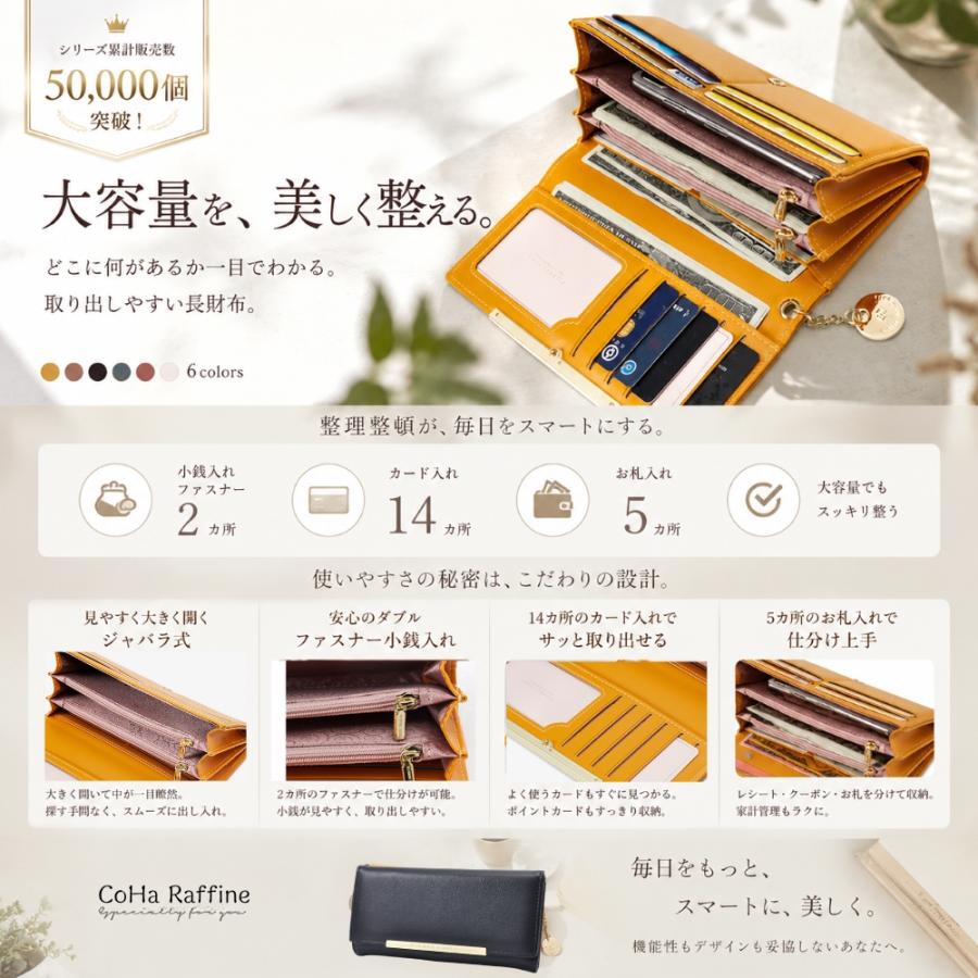 長 財布 小銭 入れ 大きく 開く