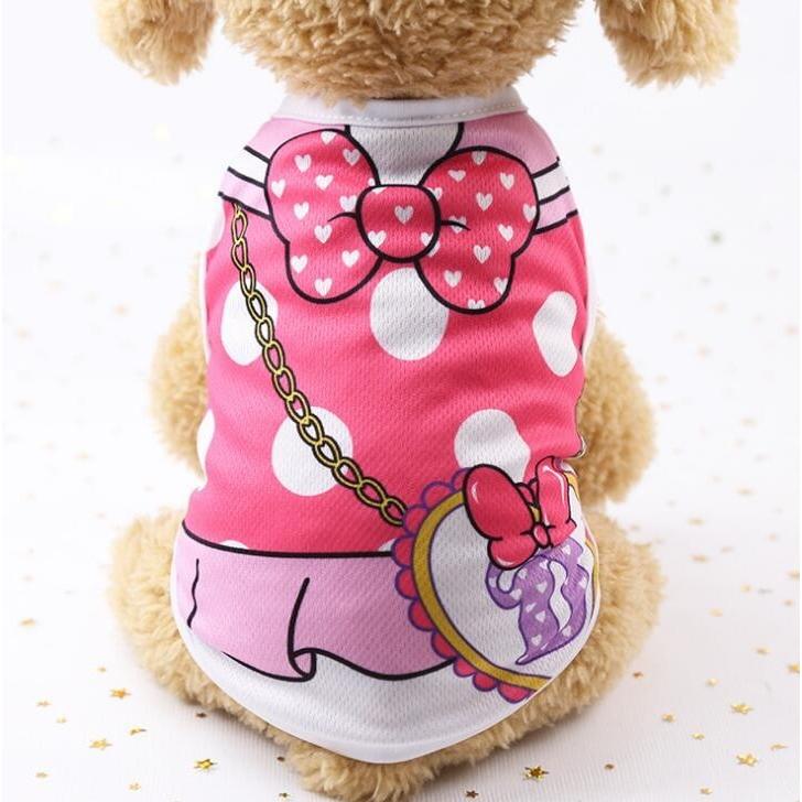 犬 服 夏用 メッシュ ペットウェア ペット服 ペット用品 犬の服 ドッグウェア  春夏 かわいいデザインメッシュタンクトップ（XS-XXL） |  | 08