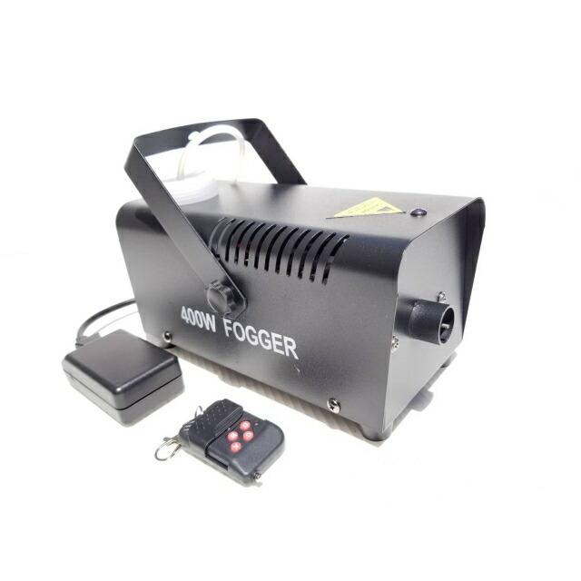 400W フォグマシン スモークマシン 煙霧機 ポータブル 無線リモコン付き ハロウィン 結婚式 ディスコ クラブ 舞台用 煙の演出 即納