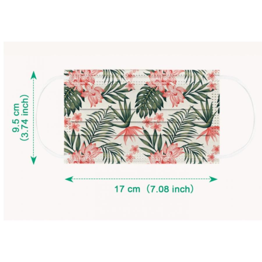 国内検品 母の日 即納 （10枚の価格です） 不織布 柄マスク 可愛い