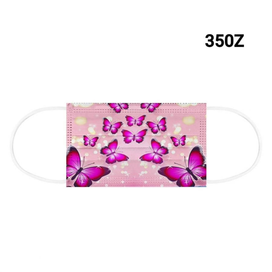 国内検品 即納 10枚入り 不織布 デザインマスク柄マスク 大人用 除菌