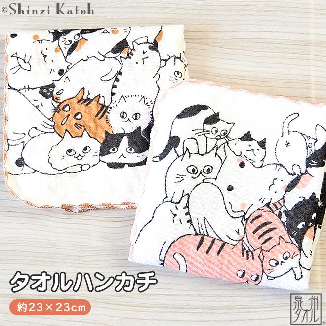 泉州タオル タオルハンカチ プレゼント レディース 猫 ねこ 小物 泉州タオル タオルハンカチ プレゼント レディース 猫 ねこ 小物