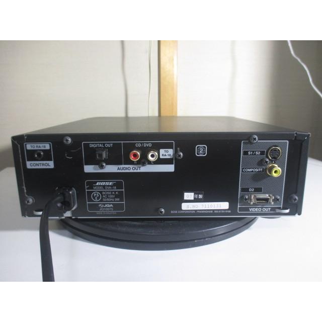 BOSE DVA-18 〓 07年製 ボーズ DVD／CDプレーヤー DVA-18, 美品,保証