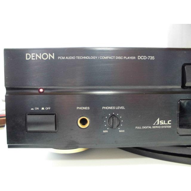 DENON DCD-735 〓 作りっぱなしの良さ デノンのフルサイズCD DENON DCD-735 〓 作りっぱなしの良さ デノンのフルサイズCD