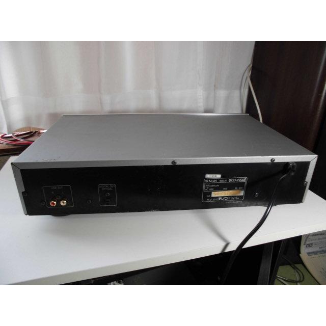 DENON DCD-755AE 〓 06年製デノンのフルサイズCDプレーヤー DENON DCD-755AE 〓 06年製デノンのフルサイズCDプレーヤー