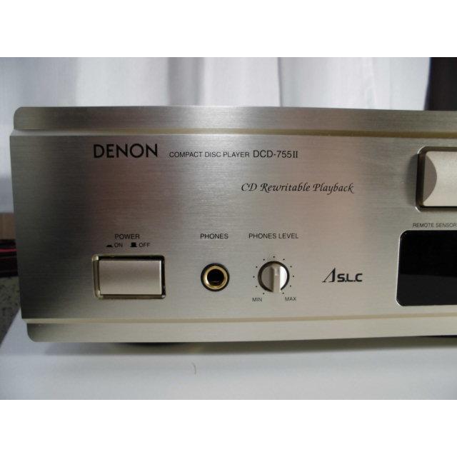 DENON DCD-755II CDプレーヤー DENON（デノン） DENON DCD-755II 〓 デノンの大人気シリーズ「755」の