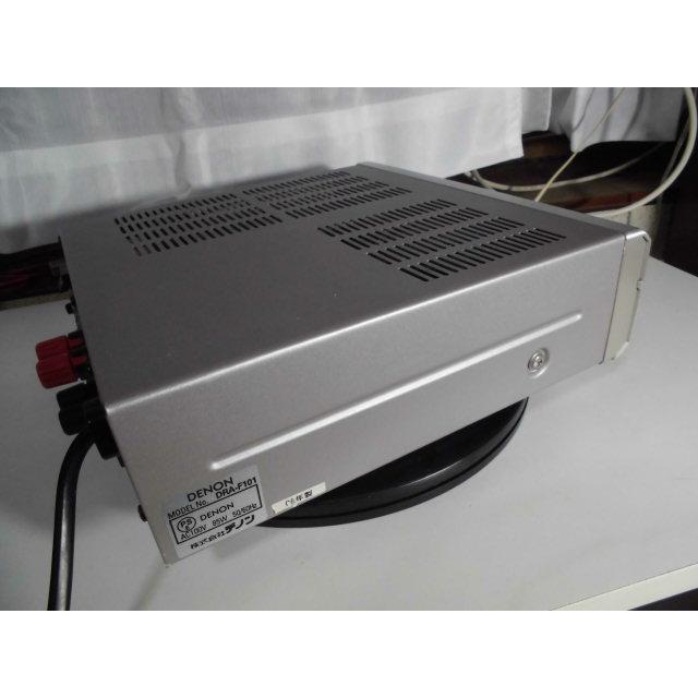 DENON DRA-F101 〓 06年製お洒落なデノンのチューナー・アンプ DENON DRA-F101 〓 06年製お洒落なデノンのチューナー・アンプ