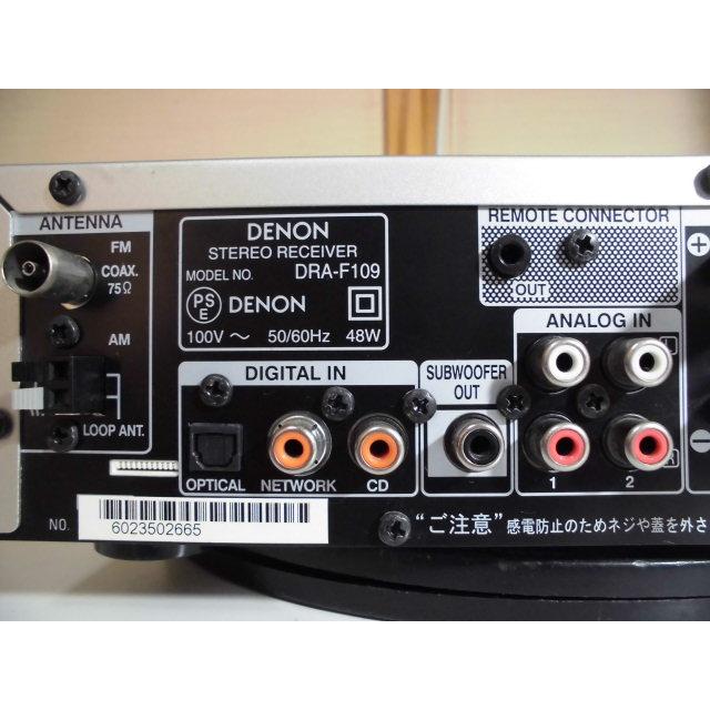 DENON DRA-F109 〓 12年製デノン D-F109用チューナーアンプ, 美 DENON DRA-F109 〓 12年製デノン D-F109用チューナーアンプ, 美