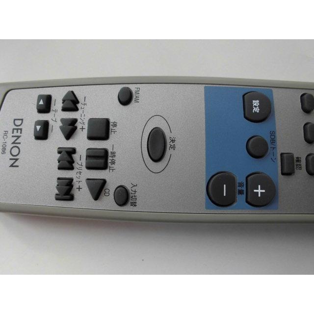 DENON（デノン） DENON RC-1086 〓 デノン「D-MX11」用リモコン, 美品