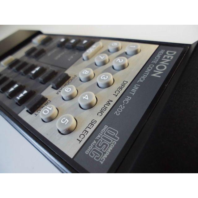 DENON（デノン） DENON RC-202 〓 デノン「DCD-1600」用リモコン, 良品
