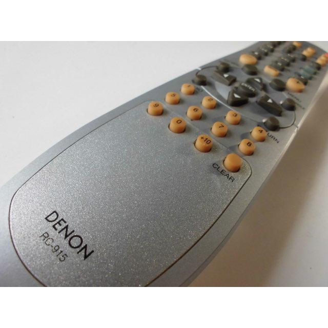 【中古】「非常に良い」デノン オーディオリモコン RC-915 DENON（デノン） DENON RC-915 〓 デノン「DHT-300DV」用リモコン, 美