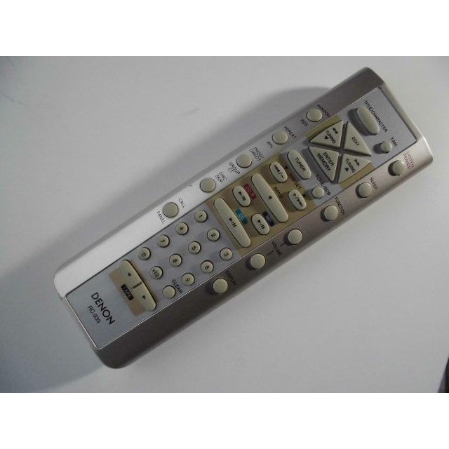 DENON（デノン） DENON RC-933-2 〓 デノン「UD-M31」用リモコン, 良品