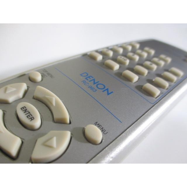 DENON RC-963 〓 デノン「DVD-M330,770SD」用リモコン, 並品,3M DENON RC-963 〓 デノン「DVD-M330,770SD」用リモコン, 並品,3M