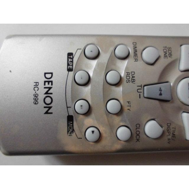 DENON（デノン） DENON RC-999 〓 デノン「RCD-M33」用リモコン, 並