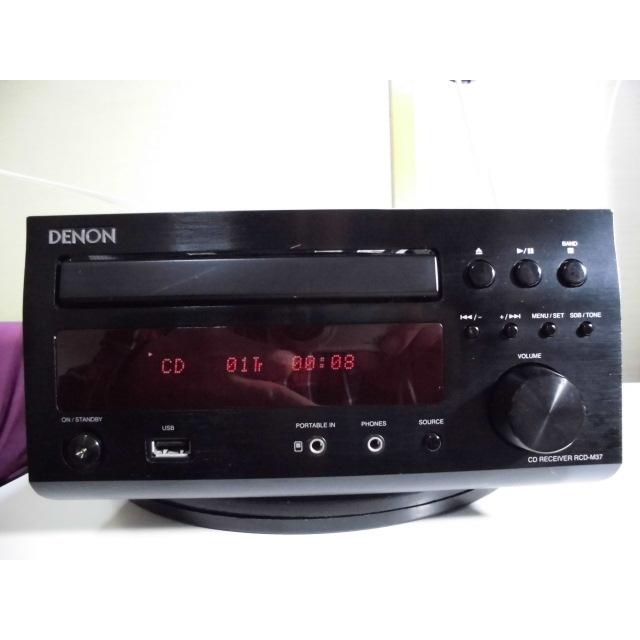 DENON RCD-M37-B 〓 08年製のデノン CDアンプ , PU+ベルト新品,並上品,3M保証 〓 D-M37 [011]｜ks19561005｜02