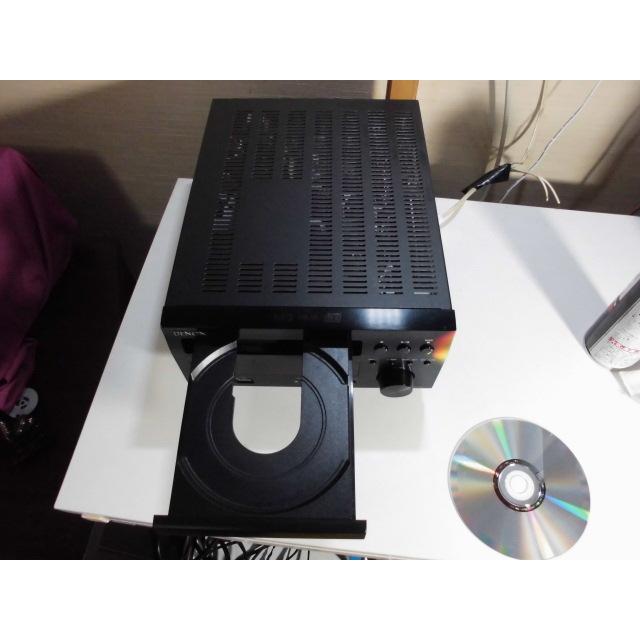 オーディオ機器 アンプ DENON RCD-M37-B 〓 08年製のデノン CDアンプ , PU+ベルト新品,並上品 