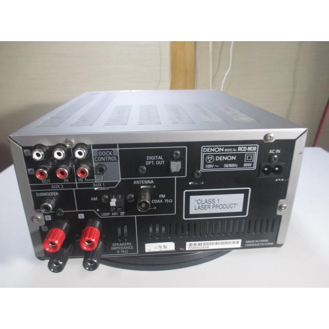 DENON RCD-M38 〓 10年製 デノンのCD,USBアンプ RCD-M38, ギリ良品 