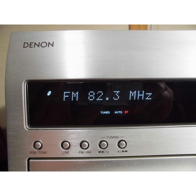 DENON RCD-MX11 〓 08年製デノンの『CR-D1』対抗CDチューナー DENON RCD-MX11 〓 08年製デノンの『CR-D1』対抗CDチューナー