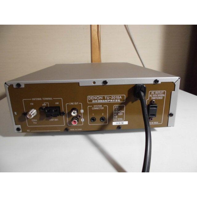 DENON TU-201SA-2 〓 04年製。デノンのチューナー, 美品,保証