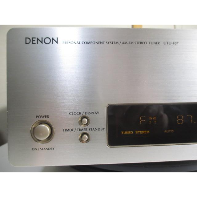 DENON UTU-F07 〓 デノン コンパクト・チューナー, 並下品(-500円),保証 〓 D-F07 [006]｜ks19561005｜05