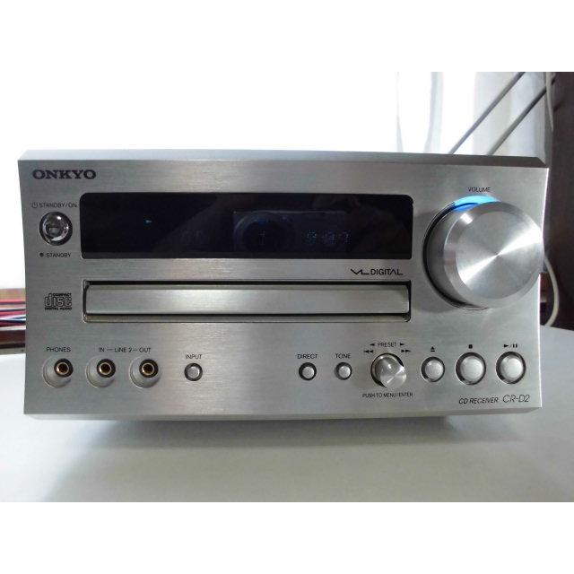 ラジオ・コンポ ONKYO CR-D2 ONKYO CR-D2 RECEIVER CD AM Integrated Amplifier Used Working