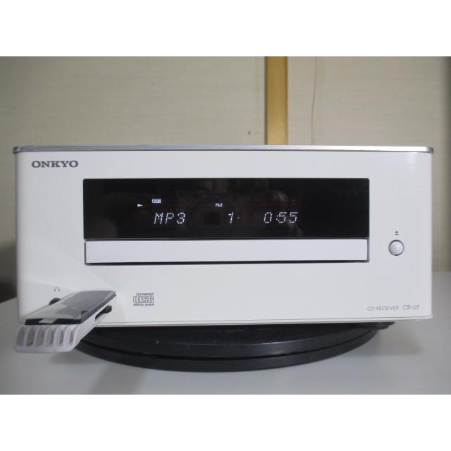 ONKYO CR-U3 〓 14年製 オンキョーのCDチューナー・アンプ, スピーカー 
