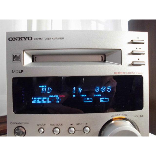ONKYO FR-155GX CD・MDチューナーアンプ ONKYO（オンキヨー） ONKYO FR-155GX 〓 山椒は小粒・・・ オンキョー