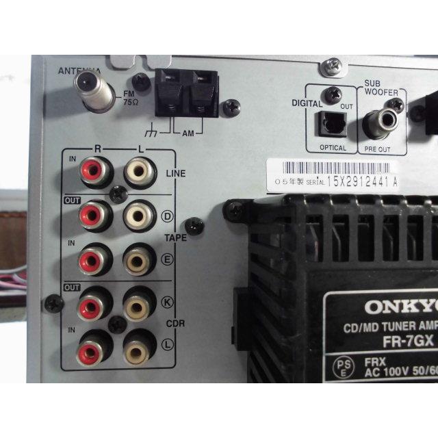 ONKYO FR-7GX 〓 オンキョーの人気シリーズ CD,MDチューナー ONKYO FR-7GX 〓 オンキョーの人気シリーズ CD,MDチューナー