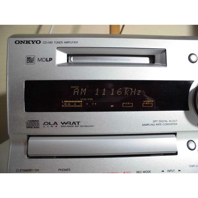 美品 ONKYO FR-X9 CD/MD チューナーアンプ ONKYO（オンキヨー） ONKYO FR-X9 〓 オンキョー 『FR上位』 CD／MD