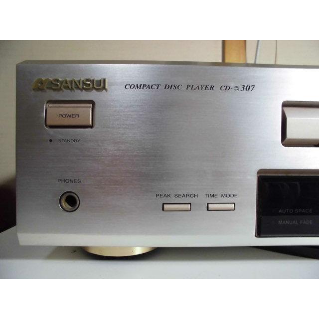 SANSUI CD-α307 〓 意外にカッコいい！サンスイのフルサイズCD