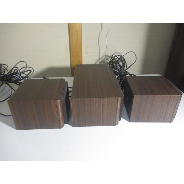 サラウンドスピーカー（1台、収納ケース付き） SANSUI L11 〓 サンスイのサラウンド・スピーカー・セット, 並