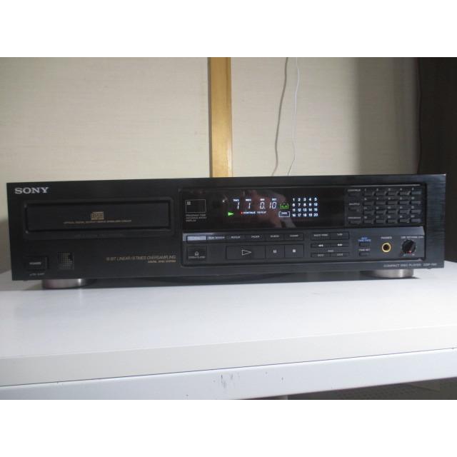 SONY CDP-790 〓 ソニーのフルサイズCDプレーヤー, ベルト新品,並品,3M 