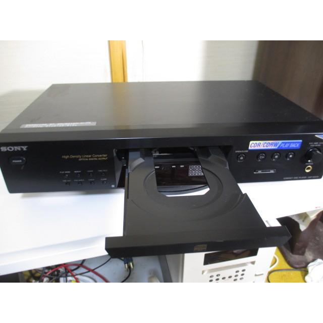 SONY CDP-XE570 〓 01年製ソニーのフルサイズCDプレーヤー, ギリ良品,保証 〓 [001]｜ks19561005｜06