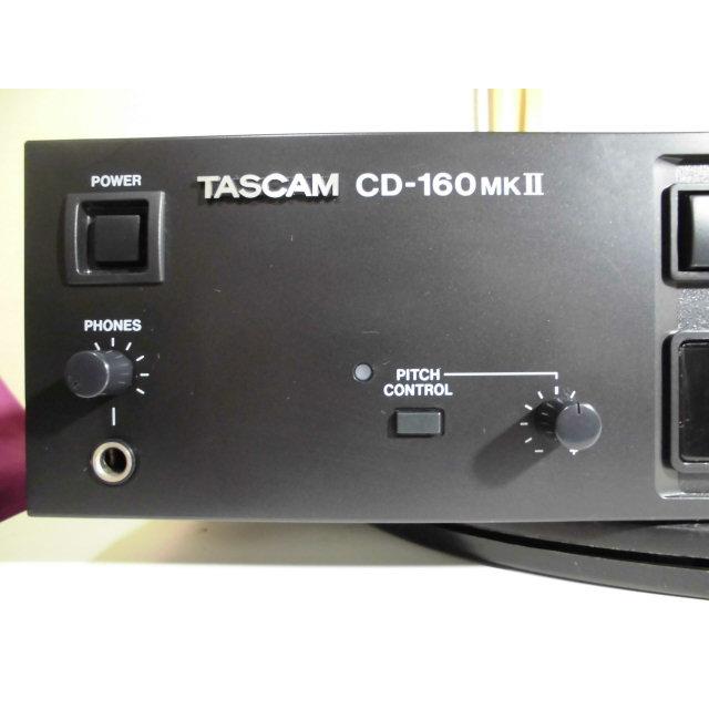 TASCAM CD-160MKII 〓 08年製TEACの業務用ブランド：タスカムのフル