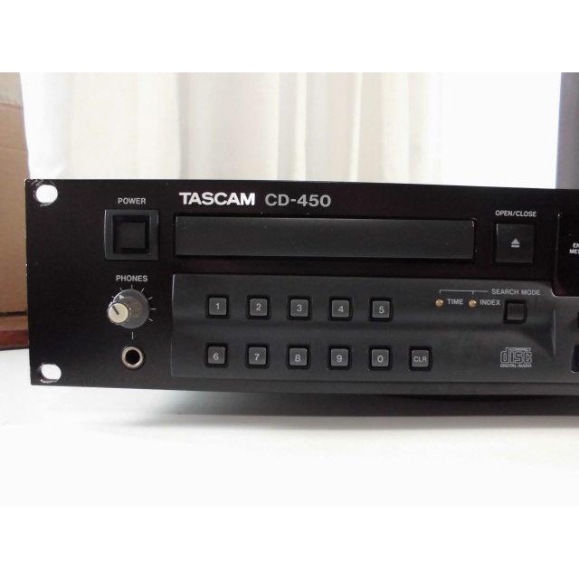 TASCAM CD-450 〓 業務用CDプレーヤー タスカム, ギリ良品,保証 [013