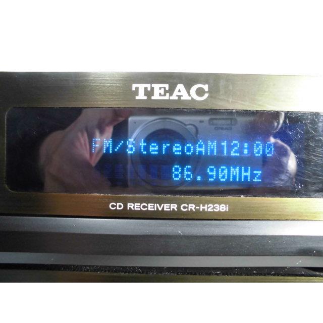 TEAC　CR-H238i CDレシーバー TEAC Reference Series CR-H238i AM/FM/CD iPod® compatible