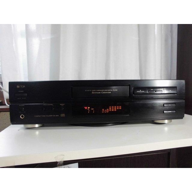 TOA CDプレーヤー ＆ アンプセット TOA CD-20A 〓 業務用珍品 TOAのフルサイズCDプレーヤー, ギリ美品