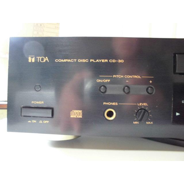 TOA CD-30 〓 珍品 業務用orマニア向け？ TOAのCDプレーヤー, ベルト