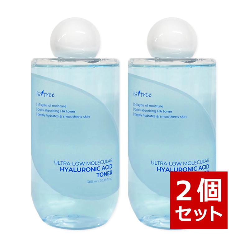 isntree イズエンツリー 超低分子ヒアルロン酸トナー 300ml 2個セット