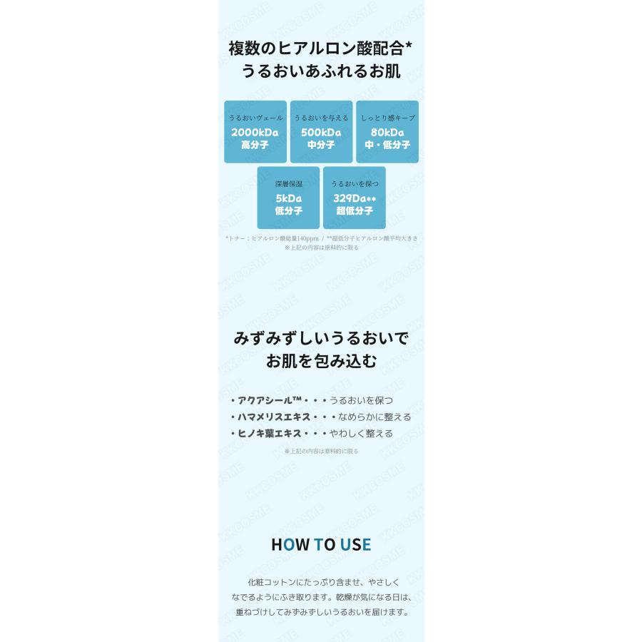 isntree イズエンツリー 超低分子ヒアルロン酸トナー 300ml 2個セット 
