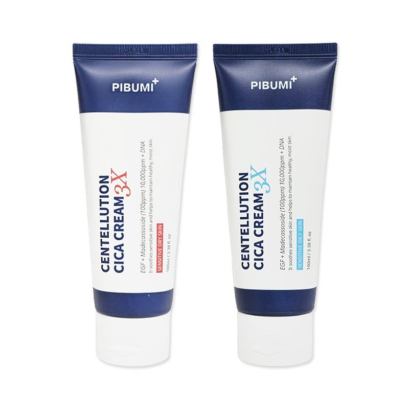 ピブミ センテルリューショシカクリーム3x 100ml 脂性肌用 乾燥肌用